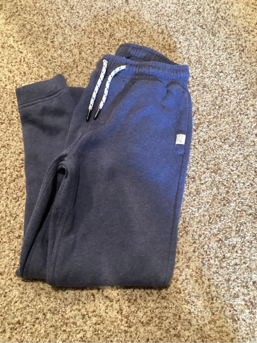 Vineyard Vines Kids Navy Jogger Sweatpants